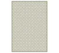 Panorama Tapis Vinyle Couloir Vert - 140x200 cm - Tapis Antidérapant Cuisine Lavable - Vinyle Sol Antifongique pour Intérieur et Extérieur