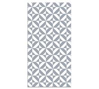 Panorama Tapis Vinyle du Sol Allée - Différentes Tailles - (Géométrie Bleue 60x200 cm)