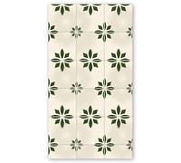 Panorama Tapis Vinyle du Sol Cuisine Salle de Bain - Modèle Vera Green 60x110 cm - Différentes Tailles