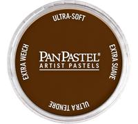 PanPastel Goldden Pastels d'artiste Terre d'ombre brûlée 62 mm de diamètre Pastels professionnels Format de poêle unique (semblable à un gâteau)