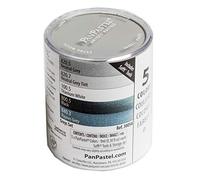 PANPASTEL Set de 5 couleurs de pastel sec, 9ml chacune, utilisable avec fuseau, crayon, marqueur, peinture + assortiment d’outils Sofft - Set Gris