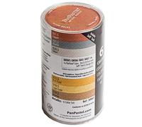 PANPASTEL Set de 6 couleurs de pastel sec, 9ml chacune, utilisable avec fuseau, crayon, marqueur, peinture + assortiment d’outils Sofft - Set Couleurs Métalliques