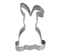 PANSIBY , 1 grand emporte-pièce en forme de lapin de Pâques, moule à biscuits, moule à biscuits, moule à biscuits, moule à biscuits, moule à biscuits en forme de lapin, pour fête de Pâques, pâtisserie