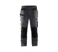 Pantalon artisan 1555 avec poches flottantes - gris moyen et noir - taille 46 BLAKLADER