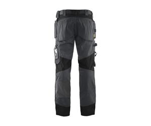 Pantalon artisan 1555 Gris Foncé/Noir Blaklader - 155518609899C 38