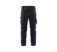 Blakläder Pantalon artisan stretch 1799 Noir et bleu marine Taille 48