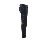 Pantalon artisan Blaklader stretch 1799 noir et bleu marine - 179918608699C 52