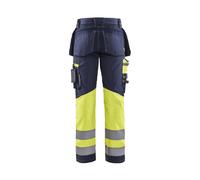 Pantalon artisan haute visibilité +stretch 1794 Marine/Jaune fluo Blaklader - 179413708833C 48