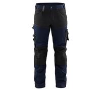 Pantalon artisan stretch marine foncé/noir T42 - BLÅKLÄDER - 179918608699C48