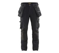 Blakläder Pantalon de travail Artisan X1900 19981644 Stretch 4 voies Noir Taille C50