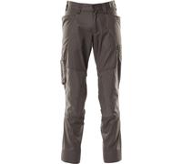 Pantalon avec poches genouillères Anthracite foncé, taille 82 C43 MASCOT 18379-230-18