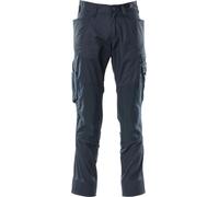Pantalon avec poches genouillères Noir bleu, taille 82 C49 MASCOT 18379-230-010
