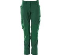 Pantalon avec poches genouillères Vert, taille 82 C34 MASCOT 18078-511-03
