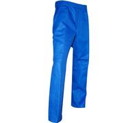 LMA Lebeurre Pantalon de travail CLOU 100141 braguette à boutons coton sergé Bleu Bugatti T54