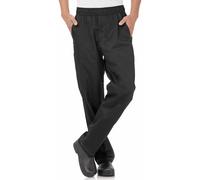 Pantalon de cuisine Cool Vent, coupe ample, noir, taille 4XL, en polycoton