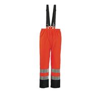 Pantalon de pluie HARBOR polyuréthane HI-VIZ orange fluo/bleu marine 3M T2XL COVERGUARD 70343