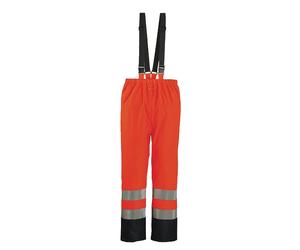 Pantalon de pluie HARBOR polyuréthane HI-VIZ orange fluo/bleu marine 3M T2XL COVERGUARD 70343