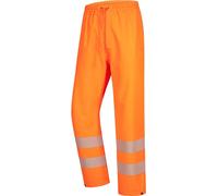 Pantalon de pluie haute visibilité Nitras Motion Tex VIZ Plus | Taille L | Pantalon haute visibilité orange
