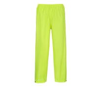 Portwest Pantalon de pluie S441 Classic imperméable coutures étanchées ceinture élastique Jaune XXXL