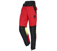 Solidur Pantalon de sécurité FELIN CL1 Type A FEPA pour tronçonneuse Taille L Rouge