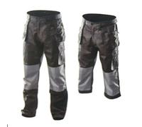Pantalon de travail 2 en 1 Neo Tools - Oxford - Gris - Renforts genoux - Norme EN340