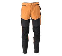 Mascot Workwear Pantalon de travail Customized 22379-311/2 avec poches genouillères Noir/Orange 40