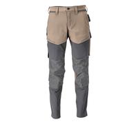 Mascot Workwear Pantalon de travail Customized 22379-311 avec poches genouillères Taupe 90