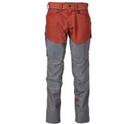 Mascot Workwear Pantalon de travail Customized 22479-230 avec poches genouillères Rouge/Noir
