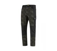 Pantalon de travail déperlant FREEDOM noir et motif camouflage kaki - S Diadora Utility