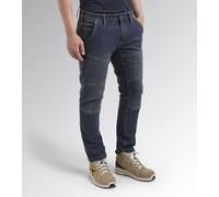 Diadora Pantalon de travail en jean Stone Plus Dirty Washing Bleu T46 (US36) 702.170752