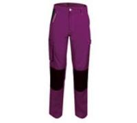 Fashion Sécurité FASHION SECURITE 660001 Pep's Pantalon de travail Violet/noir Taille XS - 34