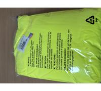 Pantalon De Travail Imperméable Homme Hi Vis Contrast Bib Et Bretelles Poches
