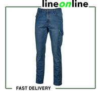 Jeans U-Power Jam, couleur : bleu délavé, taille : M