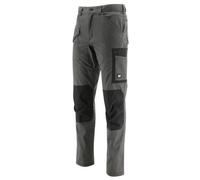 Pantalon de travail multipoches renforcé stretch Caterpillar ESSENTIALS CARGO TROUSER Gris / Noir 42