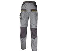 Pantalon de travail polycton gris clair et gris foncé Mach 2, DeltaPlus, taille XL