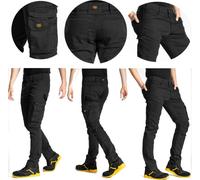 Pantalon de travail PREMIUM en denim extensible pour travaux lourds STRECH FIBREFLEX 50