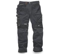Pantalon de travail Pro Flex Plus Scruffs, noir, taille 46, longueur 86 cm