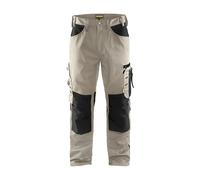Pantalon de travail sans poches flottantes Blaklader Beige 46