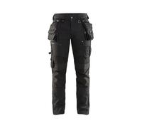 Pantalon de travail stretch 2D Blaklader X1900 Noir 46