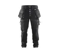 Pantalon de travail stretch 2D Blaklader X1900 Noir 54 Short
