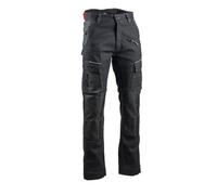LMA Lebeurre Pantalon de travail Cortex 1783 stretch bicolore poches genouillères Noir