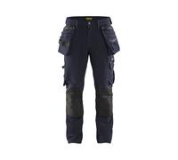 Pantalon de travail X1900 artisan stretch 4D marine foncé/noir T52 BLÅKLÄDER 199816448699C58