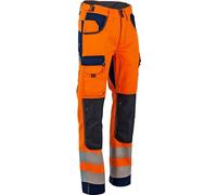 Pantalon Haute Visibilité Bicolore Lma Sécurité Et Confort Avec Poches Genouillères - Lebeurre - Lma