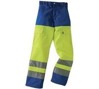 IRIS Pantalon haute visibilité deux tons jaune fluo/azurin T44/46 1HVI82CP007094446
