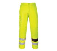 Pantalon haute visibilité Portwest Combat Polycoton Genouillères Jaune 3XL