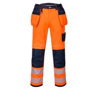 Pantalon haute visibilité Portwest T501 PW3 Orange/Navy Taille 32