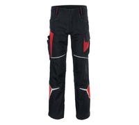 Pantalon Kübler Bodyforce noir/rouge moyen Gr. 58