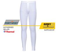 Portwest B121 Pantalon Thermique Blanc - Taille M