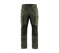 Blakläder Pantalon Service Stretch 14591845 Vert armée/noir Taille C60