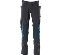 Pantalon Mascot, poches genouillères, pantalon ULTIMATE STRETCH taille 82C47, noir bleu